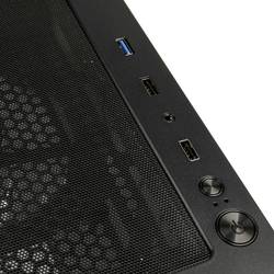 Kolink Kolink Observatory MX Mesh ARGB Midi Tower Case - Black/White midi tower pouzdro, herní pouzdro, PC skříň černobílá