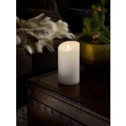 Konstsmide 1842-100 LED svíčka z vosku bílá teplá bílá (Ø x v) 100 mm x 180 mm