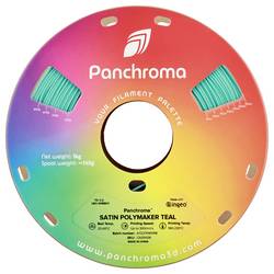 Polymaker CA05006 Panchroma™ Satin vlákno pro 3D tiskárny PLA plast Hlazený, Vysoká tuhost 1.75 mm 1000 g Polymaker Teal, modrozelená 1 ks