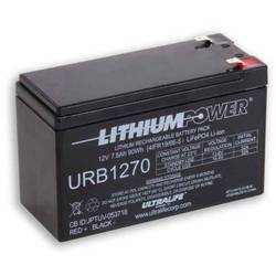 Ultralife URB1270 speciální akumulátor Li-Fe-Pol blok plochá zástrčka LiFePO4 12.8 V 7500 mAh 1 ks