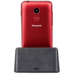 Panasonic KX-TU155 telefon pro seniory červená