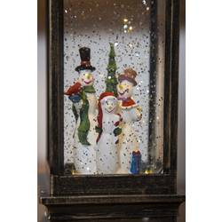 Konstsmide 2889-000 LED svítilna sněhulák teplá bílá LED s motivem sněhu, naplněné vodou, časoměřič, se spínačem