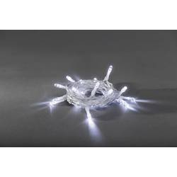 Konstsmide 1407-203 mikro světelný řetěz vnitřní na baterii Počet žárovek 10 LED studená bílá