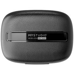 Easypix MyStudio® Wireless Mic Duo nasazovací studiový mikrofon Druh přenosu:kabelový, bezdrátový vč. ochrany proti větru, vč. pouzdra na mikrofon USB-C®