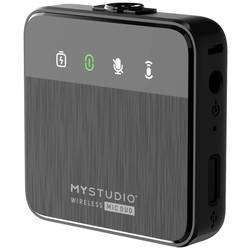 Easypix MyStudio® Wireless Mic Duo nasazovací studiový mikrofon Druh přenosu:kabelový, bezdrátový vč. ochrany proti větru, vč. pouzdra na mikrofon USB-C®