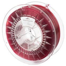 Spectrum Filaments 80050 PET-G Premium vlákno pro 3D tiskárny PETG plast chemicky odolné, Nárazuvzdorný 1.75 mm 1000 g Průsvitná červená, červená 1 ks