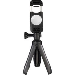 Hama mini stativ 1/4palcové min./max.výška=10 - 20 cm černá vč. držáku smartphonu