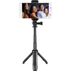 Hama mini stativ 1/4palcové min./max.výška=10 - 20 cm černá vč. držáku smartphonu