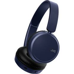 JVC HA-S36W Headset otevřená (On Ear) Bluetooth®, Bez kabelu stereo modrá headset, omezení hlasitosti, regulace hlasitosti, Vypnutí zvuku mikrofonu Hi-Fi