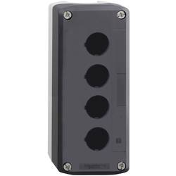 Schneider Electric XALD04 XALD04 prázdný kufřík 4 instalační pozice (d x š x v) 53 x 166 x 68 mm bez potisku tmavě šedá , světle šedá 1 ks