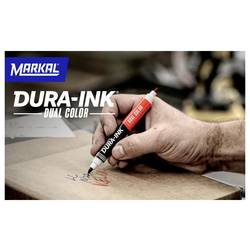 Markal DURA-INK DUAL COLOR 96330 permanentní popisovač červená, černá Vodotěsné: Ano