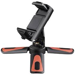 Hama stojan na smartphone 1/4palcové min./max.výška=15 cm černá, červená