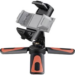 Hama stojan na smartphone 1/4palcové min./max.výška=15 cm černá, červená