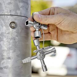 Knipex 00 11 01 Univerzální klíč KNIPEX TwinKey klíč od skříňového rozvaděče 1 ks