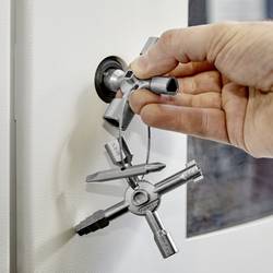 Knipex 00 11 01 Univerzální klíč KNIPEX TwinKey klíč od skříňového rozvaděče 1 ks