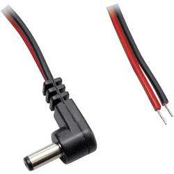 BKL Electronic 075107 nízkonapěťový připojovací kabel nízkonapěťová zástrčka - kabel s otevřenými konci 5.50 mm 2.10 mm 2.10 mm 5.00 m 1 ks Piece
