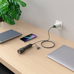 GP Nabíjecí kabel USB USB 2.0 USB-A zástrčka, Apple Lightning konektor, USB Micro-B zástrčka, USB-C ® zástrčka 1.00 m šedá GPCBCY1NGYUSB313