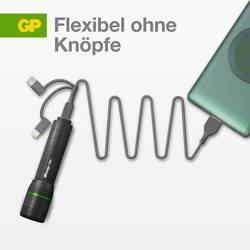 GP Nabíjecí kabel USB USB 2.0 USB-A zástrčka, Apple Lightning konektor, USB Micro-B zástrčka, USB-C ® zástrčka 1.00 m šedá GPCBCY1NGYUSB313