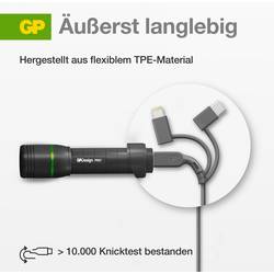 GP Nabíjecí kabel USB USB 2.0 USB-A zástrčka, Apple Lightning konektor, USB Micro-B zástrčka, USB-C ® zástrčka 1.00 m šedá GPCBCY1NGYUSB313