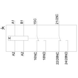Siemens 3RP2505-1BW30 3RP25051BW30 časové relé, 0.05 s - 100 h, 1 ks