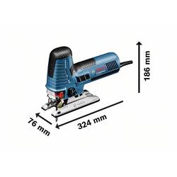 Bosch Professional GST 160 CE přímočará pila, kufřík, 800 W, 0.601.517.000