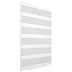 Rocada bílá popisovací tabule 6421R (š x v) 150 cm x 100 cm Signální bílá (RAL 9003) plastový vč. odkládací misky , formát na šířku nebo na výšku