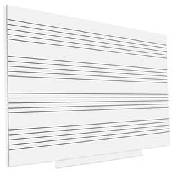 Rocada bílá popisovací tabule 6421R (š x v) 150 cm x 100 cm Signální bílá (RAL 9003) plastový vč. odkládací misky , formát na šířku nebo na výšku