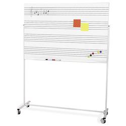 Rocada bílá popisovací tabule 6421R (š x v) 150 cm x 100 cm Signální bílá (RAL 9003) plastový vč. odkládací misky , formát na šířku nebo na výšku