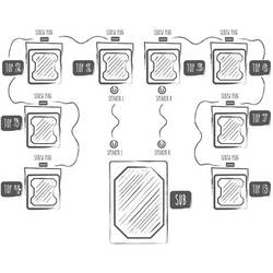 Omnitronic BOB Basic Set 2.1 sada aktivních PA reproduktorů Bluetooth