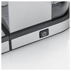 Severin KA 5997 pákový kávovar chrom (kartáčovaný), černá 1350 W s tryskou pro napěnění mléka