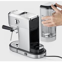 Severin KA 5997 pákový kávovar chrom (kartáčovaný), černá 1350 W s tryskou pro napěnění mléka