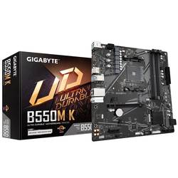 Gigabyte B550M K 1.0 Základní deska Socket (PC) AMD AM4 Tvarový faktor Micro-ATX Čipová sada základní desky AMD® B550