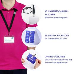 Avery-Zweckform 4825 štítek se jménem (š x v) 90 mm x 60 mm 10 ks