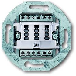 ABB 0242/04 zásuvka telefonu upevnění pomocí šroubů bílá, čistě bílá (RAL 9010)