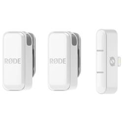 nasazovací sada bezdrátového mikrofonu Rode Wireless Micro Lightning White Druh přenosu:bezdrátový vč. ochrany proti větru