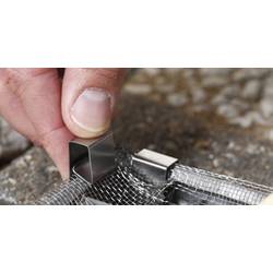 mřížka na světlík proti hmyzu tesa Insect stop 50007-00-00, nerezová ocel