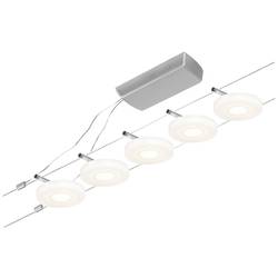 Paulmann DiscLED 94426 kompletní lankový systém LED chrom (matný), chrom