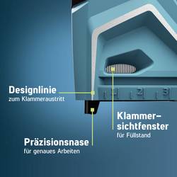 Novus Tools 030-0461 ruční sponkovačka, Typ 37 , Typ 53, dĺžka 6 - 14 mm