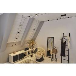 Paulmann Wire Systems 94434 kompletní lankový systém GU5.3 černá (matná), chrom