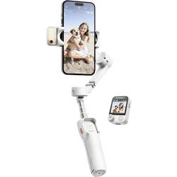 Hohem iSteady V3 Ultra WTH gimbal elektrický 1/4palcové bílá s Bluetooth, zabudovaná baterie, integrovaný stativ, vč. držáku smartphonu Zatížitelný do