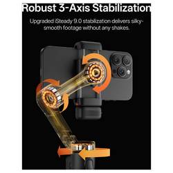 Hohem iSteady V3 Ultra WTH gimbal elektrický 1/4palcové bílá s Bluetooth, zabudovaná baterie, integrovaný stativ, vč. držáku smartphonu Zatížitelný do