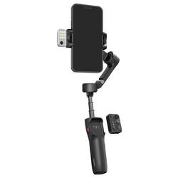 Hohem V3 BLK gimbal elektrický 1/4palcové černá s Bluetooth, zabudovaná baterie, integrovaný stativ, vč. držáku smartphonu