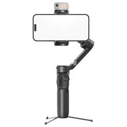 Hohem V3 BLK gimbal elektrický 1/4palcové černá s Bluetooth, zabudovaná baterie, integrovaný stativ, vč. držáku smartphonu