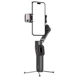 Hohem V3 BLK gimbal elektrický 1/4palcové černá s Bluetooth, zabudovaná baterie, integrovaný stativ, vč. držáku smartphonu
