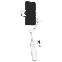 Hohem V3 WTH gimbal elektrický 1/4palcové bílá s Bluetooth, zabudovaná baterie, integrovaný stativ, vč. držáku smartphonu Zatížitelný do hmotnosti 300 g