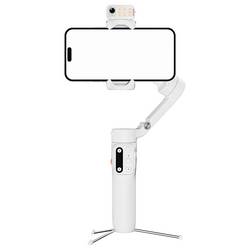 Hohem V3 WTH gimbal elektrický 1/4palcové bílá s Bluetooth, zabudovaná baterie, integrovaný stativ, vč. držáku smartphonu Zatížitelný do hmotnosti 300 g