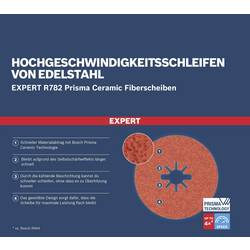Bosch Accessories 2608621826 vláknitý kotouč Průměr 125 mm Zrnitost=80 25 ks