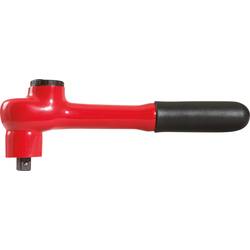 1/2 přepínací ráčna s ochrannou izolací, 32 zubů KS Tools 117.1201