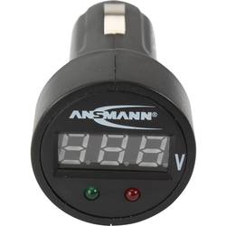 Ansmann PowerCheck12/24V-bl automobilový voltmetr, 24 V, 12 V