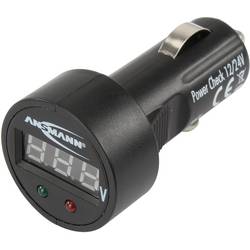 Ansmann PowerCheck12/24V-bl automobilový voltmetr, 24 V, 12 V
